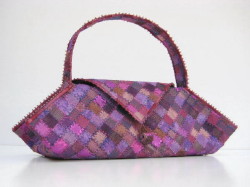 Mauve Mosaic Handbag